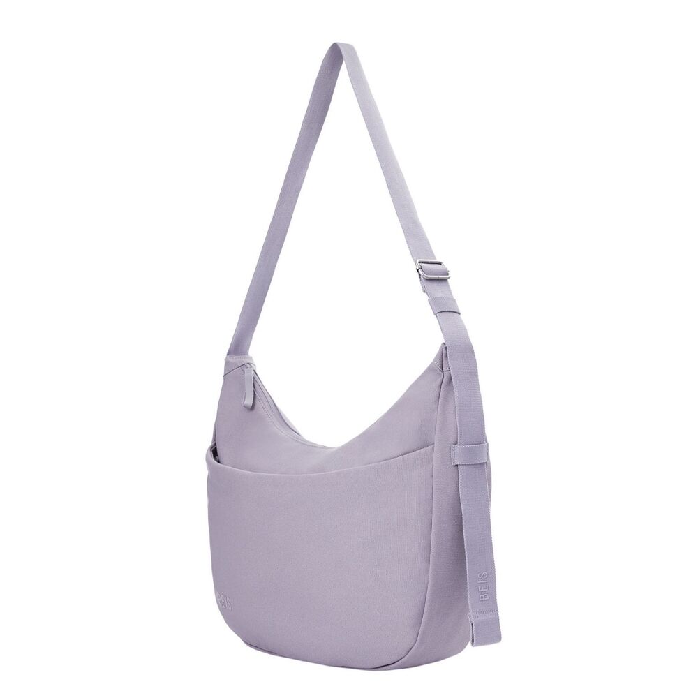NWT BÉIS The Carryall Crossbody in Lavender Purple - Picture 2 of 4